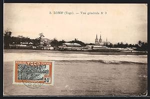 Ansichtskarte Lomé, Vue générale