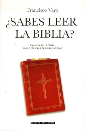 Imagen del vendedor de Sabes leer la Biblia? . a la venta por Librera Astarloa