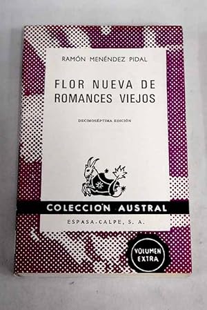 Imagen del vendedor de Flor nueva de romances viejos a la venta por Alcan Libros