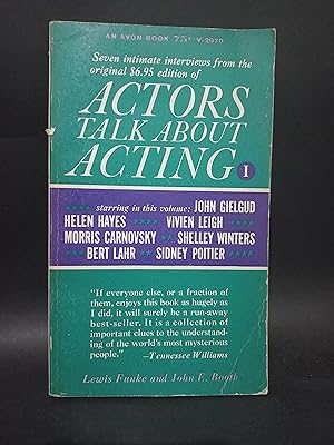 Seller image for ACTORS TALK ABOUT ACTING for sale by Libros de Ultramar Alicante