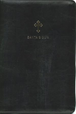 Seller image for Santa Biblia : Reina-Valera 1960, Negro, Smil Piel, Con Cremallera -Language: spanish for sale by GreatBookPrices