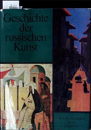 Bild des Verkufers fr Geschichte der russischen Kunst. Von den Anfngen bis zur Gegenwart. zum Verkauf von Antiquariat Bookfarm