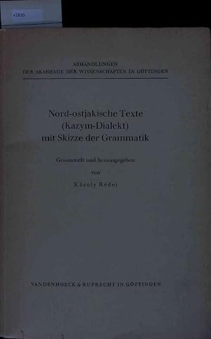 Seller image for Nord-ostjakische Texte (Kazym-Dialekt) mit Skizze der Grammatik. Nr. 71 for sale by Antiquariat Bookfarm