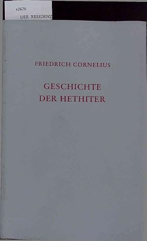 Bild des Verkufers fr Geschichte der Hethiter. zum Verkauf von Antiquariat Bookfarm