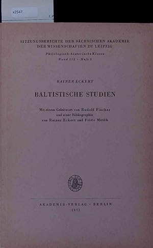 Bild des Verkufers fr Baltische Studien. Philologisch-historische Klasse Band 115, Heft 5 zum Verkauf von Antiquariat Bookfarm