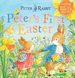 Bild des Verkufers fr Peter's First Easter: A Counting Book with a Pop-Up Surprise! (Board Book) zum Verkauf von BargainBookStores