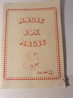 Imagen del vendedor de Magic Box Magic catalogue no,5 a la venta por Hinch Books