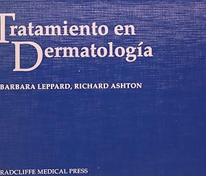 Imagen del vendedor de Tratamiento en dermatologa a la venta por Librera Alonso Quijano