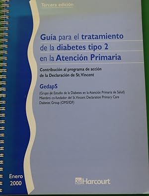 Imagen del vendedor de Gua para el tratamiento de la diabetes tipo 2 en atencin primaria a la venta por Librera Alonso Quijano