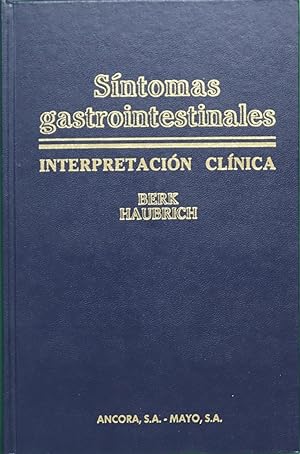 Imagen del vendedor de Sntomas gastrointestinales interpretacin clnica a la venta por Librera Alonso Quijano