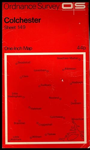 Imagen del vendedor de Ordnance Survey Map: COLCHESTER: One Inch Map, Sheet No.149 1969 a la venta por Artifacts eBookstore