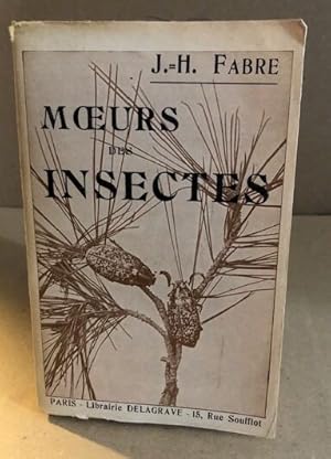 Moeurs des insectes