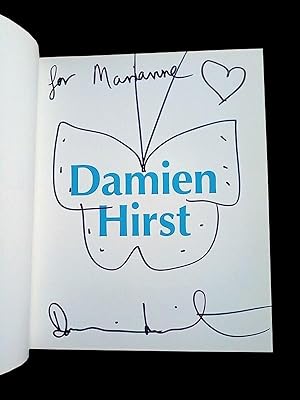 Seller image for DAMIEN HIRST - Tate Modern, 2012. SIGNED with a drawing of a butterfly. for sale by Rare Book Biz