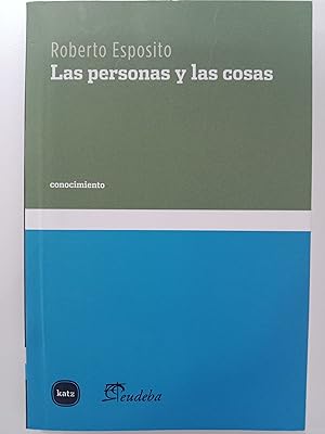 Immagine del venditore per Las personas y las cosas venduto da Libros nicos