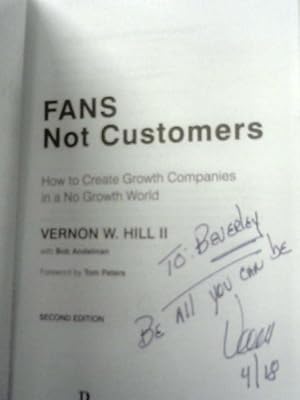 Imagen del vendedor de Fans Not Customers a la venta por World of Rare Books