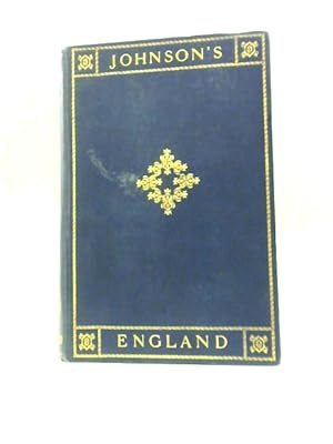 Imagen del vendedor de Johnson's England: An Account Of The Life And Manners Of His Age Vol.1 a la venta por World of Rare Books