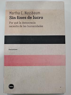 Imagen del vendedor de Sin fines de lucro a la venta por Libros nicos