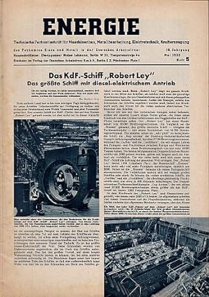 Technische Zeitschrift für Maschinenbau, Metallbearbeitung, Elektrotechnik, Krafterzeugung der Re...