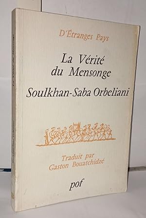 Seller image for La verite du mensonge for sale by Librairie Albert-Etienne