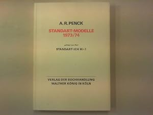 Bild des Verkufers fr Standart-Modelle 1973/74 gefolgt vom Text Standart-Ich III+1. zum Verkauf von Antiquariat Matthias Drummer