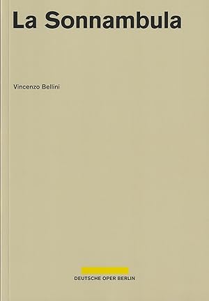 Seller image for Programmheft Vincenzo Bellini LA SONNAMBULA Spielzeit 2018 / 2019 for sale by Programmhefte24 Schauspiel und Musiktheater der letzten 150 Jahre