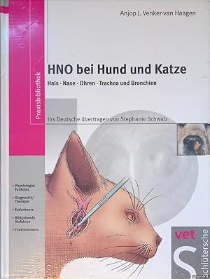 Bild des Verkufers fr HNO bei Hund und Katze: Hals, Nase, Ohren, Trachea und Bronchien zum Verkauf von Klondyke
