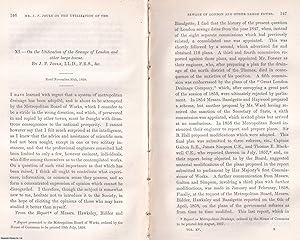 Immagine del venditore per On the Utilisation of the Sewage of London and other large towns. This is an original article from the Memoirs of the Literary and Philosophical Society of Manchester, 1860. venduto da Cosmo Books