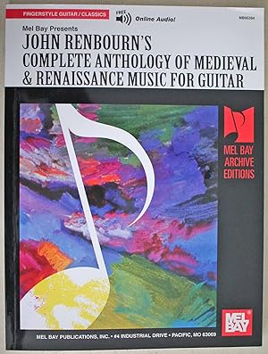 Immagine del venditore per John Renbourn's Complete Anthology of Medieval & Renaissance Music for Guitar Mel Bay Archive Editions venduto da Ariadne Books, PBFA