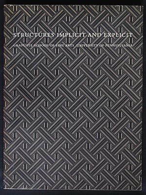 Immagine del venditore per Structures Implicit and Explicit venduto da Design Books