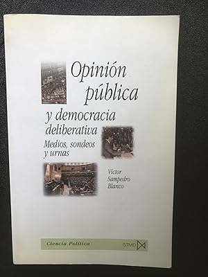 Imagen del vendedor de Opinin pblica y democracia deliberativa a la venta por Vrtigo Libros