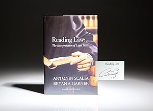 Seller image for Reading Law; The Interpretation of Legal Texts for sale by The First Edition Rare Books, LLC