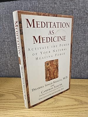 Image du vendeur pour Meditation as Medicine: Activate the Power of Your Natural Healing Force mis en vente par HGG Books