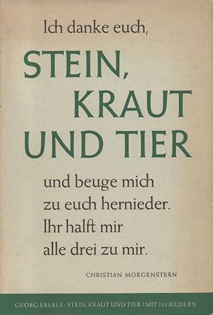 Stein, Kraut und Tier. (Senckenberg-Buch ; 35).