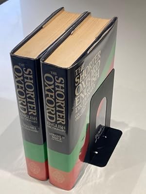 Image du vendeur pour The Shorter Oxford English Dictionary on Historical Principles - Volumes I & II mis en vente par The Deva Bookshop