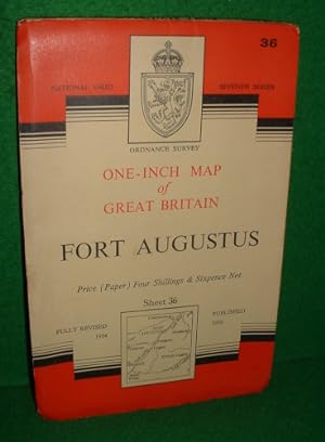 ORDNANCE SURVEY ONE-INCH MAP OF GREAT BRITAIN FORT AUGUSTUS SHEET 36