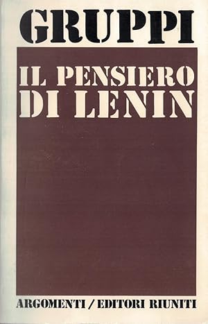 Seller image for IL PENSIERO DI LENIN for sale by MULTI BOOK