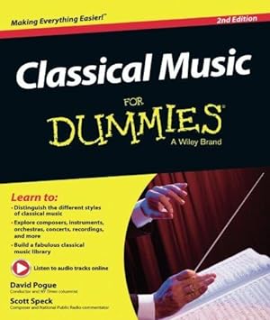 Bild des Verkufers fr Classical Music For Dummies zum Verkauf von WeBuyBooks