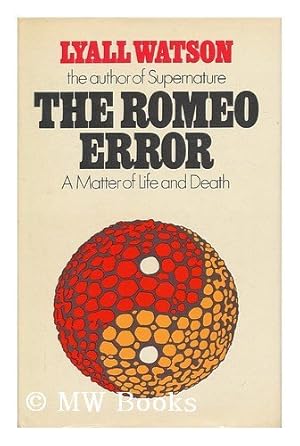 Bild des Verkufers fr Romeo Error: Matter of Life and Death zum Verkauf von WeBuyBooks 2