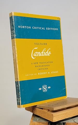 Seller image for Candide or Optimism : a New Translation Backgrounds Criticism for sale by Henniker Book Farm and Gifts
