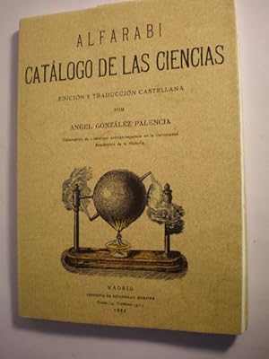 Alfarabi. Catálogo de las ciencias