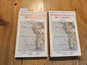 Bild des Verkufers fr Noticias secretas de America : edicin facsimilar de la publicada por David Barry, Londres, 1826, [Original: 1826] Parte 1+2 (2 BCHER) zum Verkauf von Gebrauchtbcherlogistik  H.J. Lauterbach