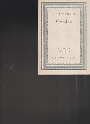 Gedichte. Zweisprachig: Russisch - Deutsch.