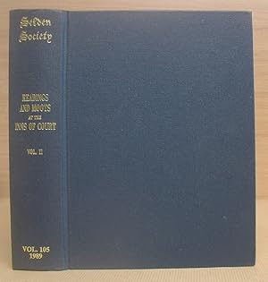 Seller image for Readings And Moots At The Inns Of Court In The Fifteenth Century Volume II : Moots And Readers Cases [only] for sale by Eastleach Books