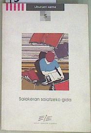 Imagen del vendedor de Saiakeran saiatzeko gida a la venta por Almacen de los Libros Olvidados