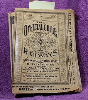 THE OFFICIAL GUIDE STANDARD TIMEW OF THE RAILWAYS AND STEAM NAVIGATION LINES OF THE UNITED STATES...