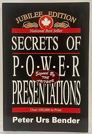 Seller image for Secrets of Power Presentations for sale by Irolita Books