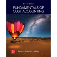 Image du vendeur pour Loose Leaf Inclusive Access upgrade for Fundamentals of Cost Accounting mis en vente par eCampus