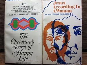 Seller image for THE CHRISTIAN'S SECRET OF A HAPPY LIFE / JESUS ACCORDING TO A WOMAN for sale by The Book Abyss
