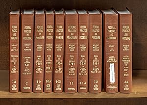 Federal Practice and Procedure. 9 Current Main Volumes