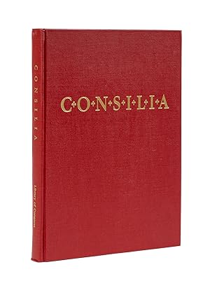 Consilia: A Bibliography of Holdings in the Library of Congress.